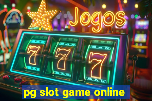 pg slot game online