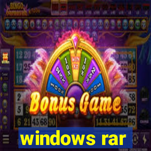 windows rar