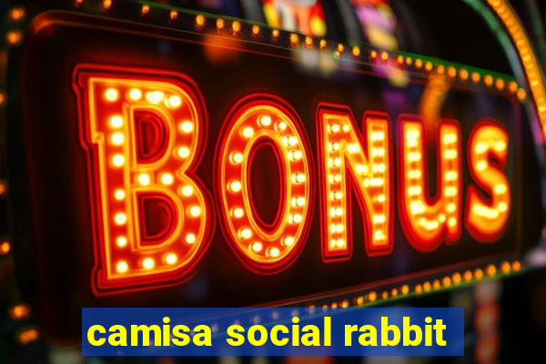 camisa social rabbit