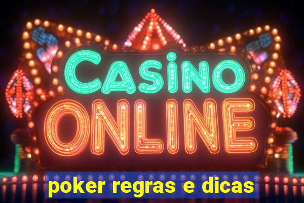 poker regras e dicas