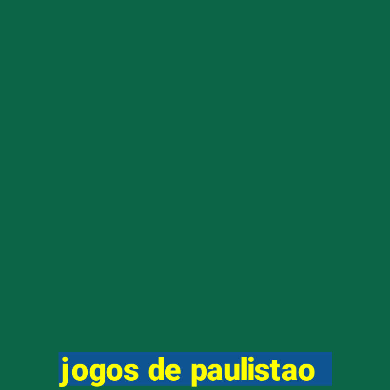 jogos de paulistao