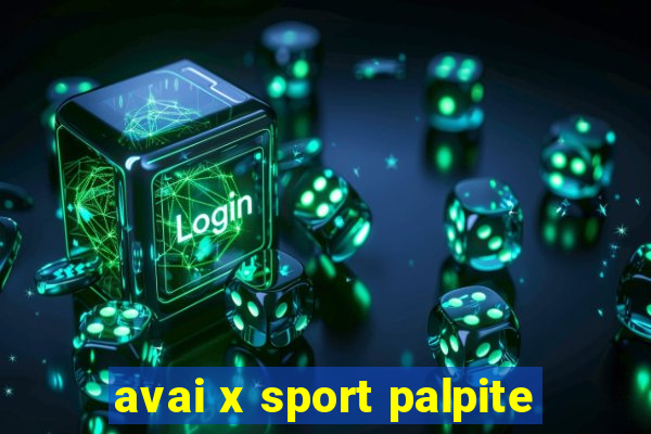 avai x sport palpite