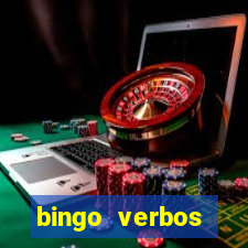 bingo verbos irregulares ingles