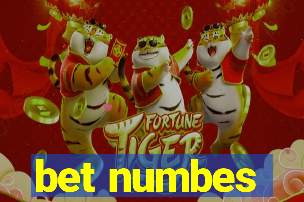 bet numbes