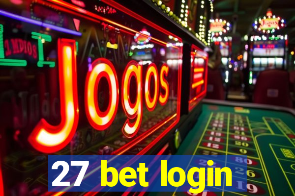 27 bet login