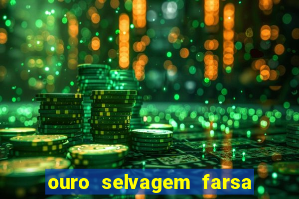 ouro selvagem farsa ouro selvagem o que aconteceu