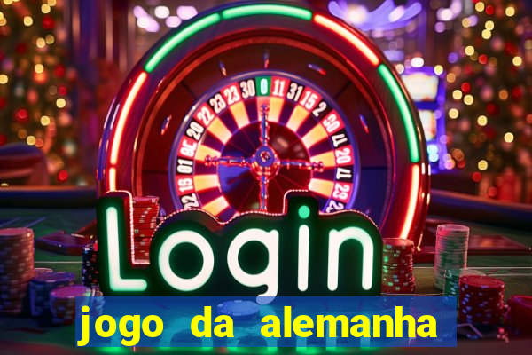 jogo da alemanha ao vivo