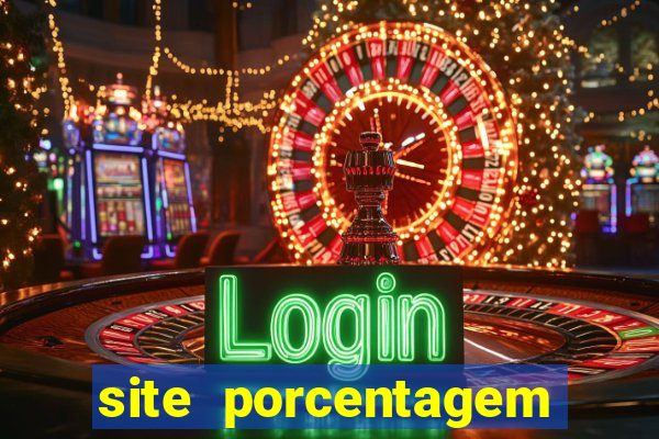 site porcentagem slots pg