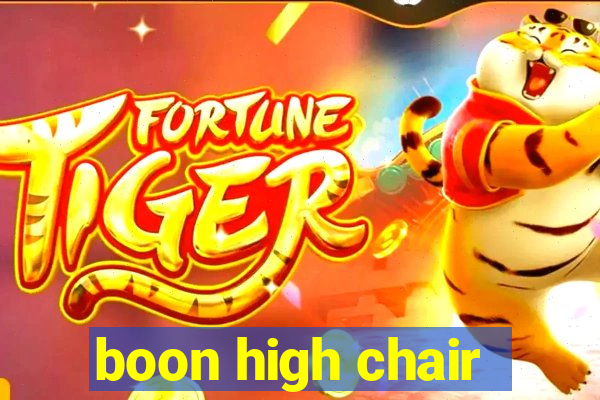 boon high chair