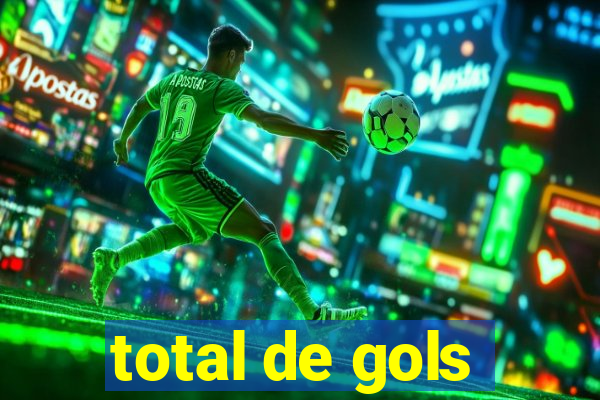 total de gols