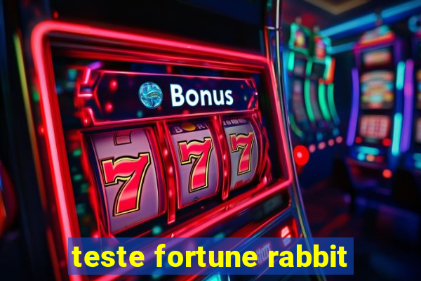 teste fortune rabbit