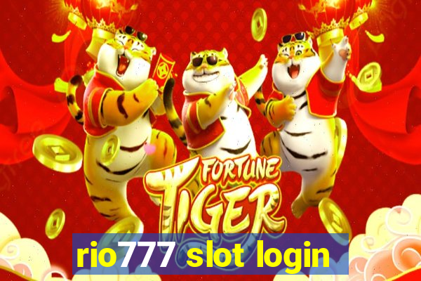 rio777 slot login