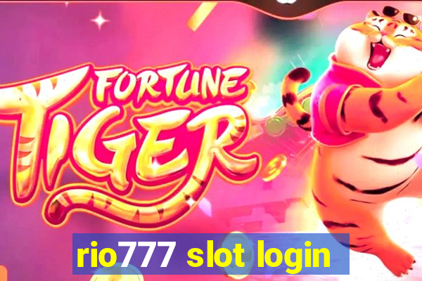 rio777 slot login