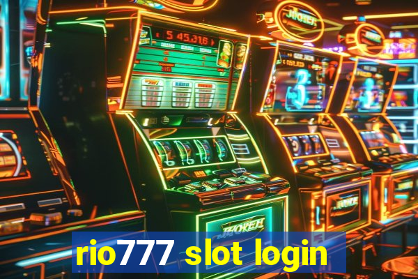 rio777 slot login