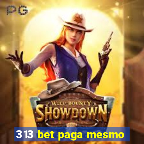 313 bet paga mesmo