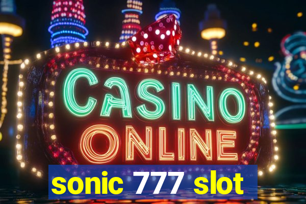 sonic 777 slot