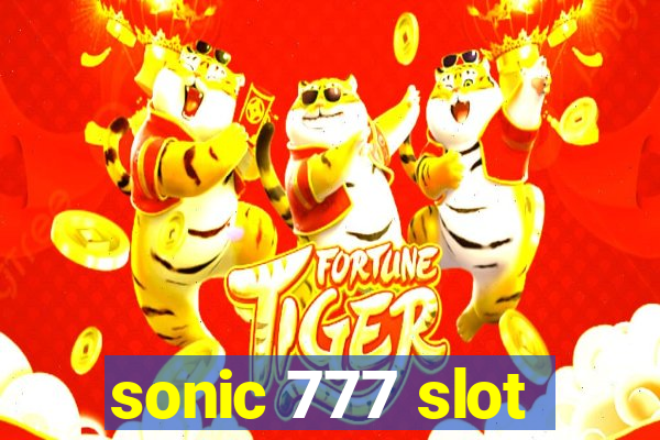 sonic 777 slot