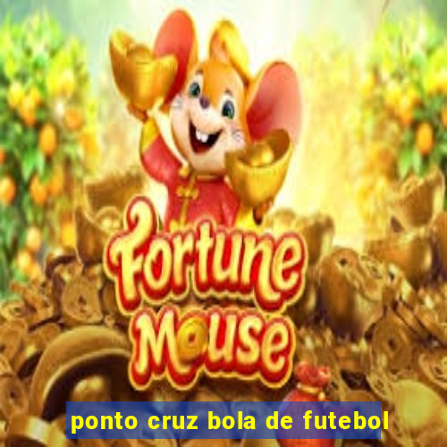 ponto cruz bola de futebol