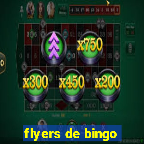 flyers de bingo