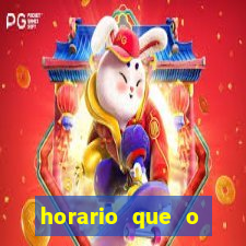 horario que o dragon fortune paga