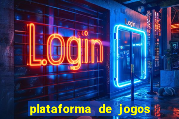 plataforma de jogos de aposta nova