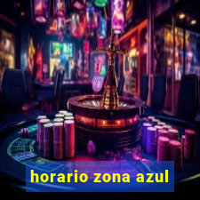 horario zona azul