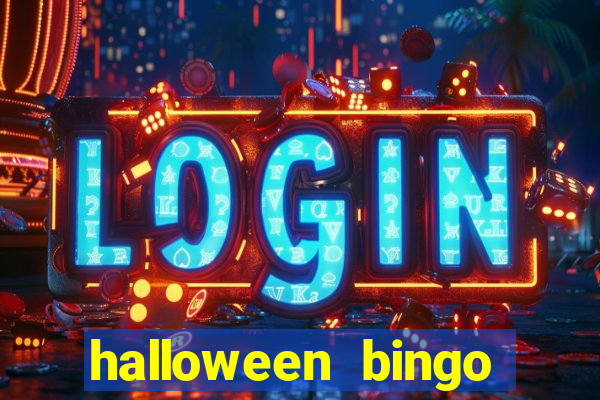 halloween bingo cards with numbers