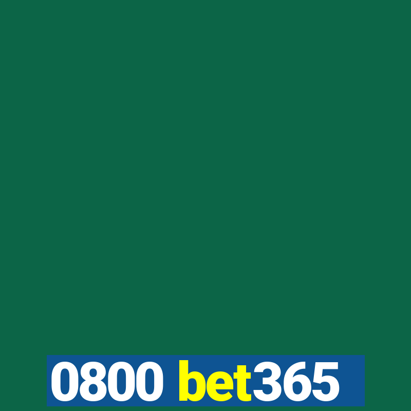 0800 bet365