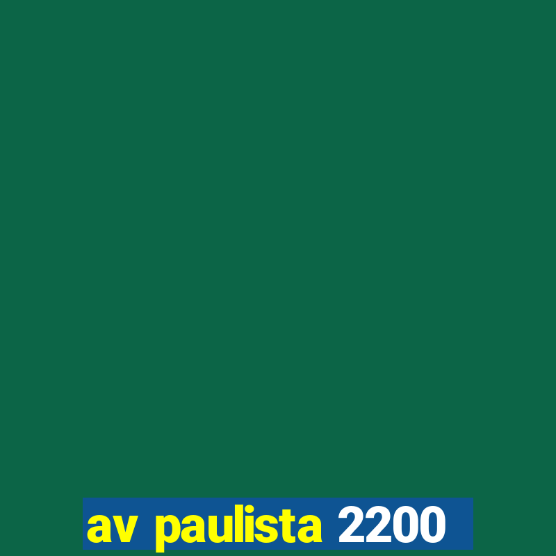 av paulista 2200