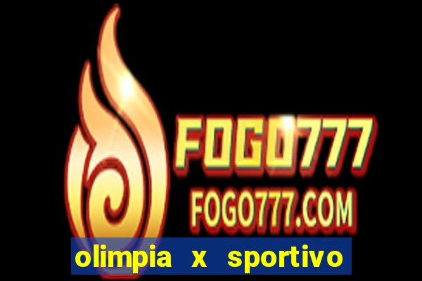 olimpia x sportivo ameliano palpite