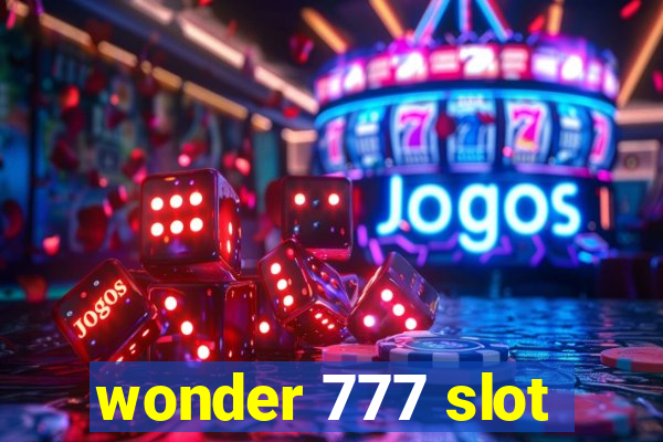 wonder 777 slot