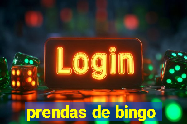 prendas de bingo