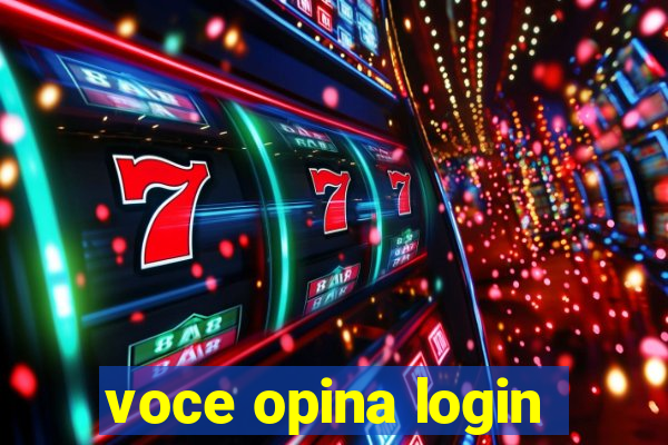 voce opina login