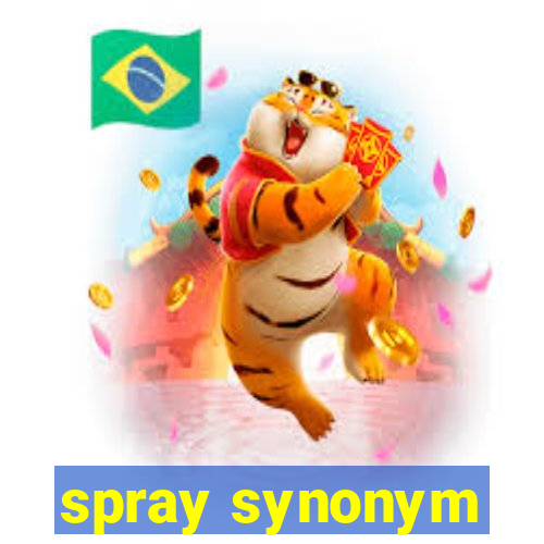 spray synonym