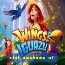 slot machines at mgm springfield