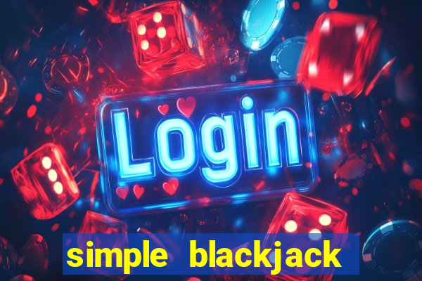 simple blackjack java code