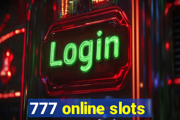 777 online slots