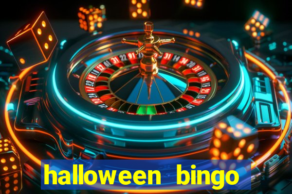 halloween bingo card maker