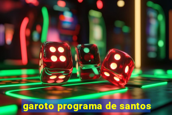 garoto programa de santos