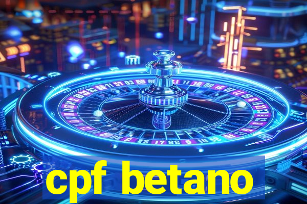 cpf betano