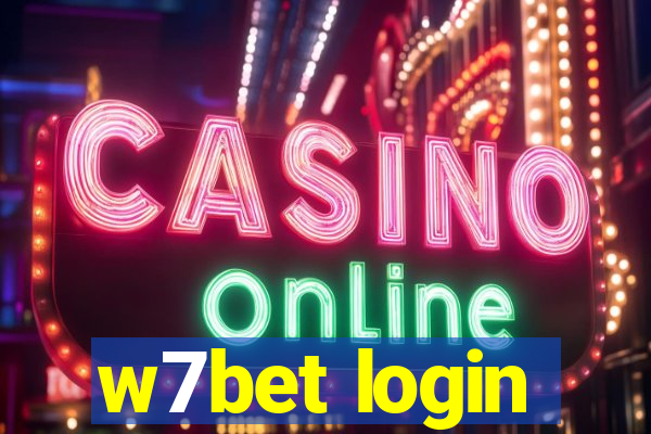 w7bet login