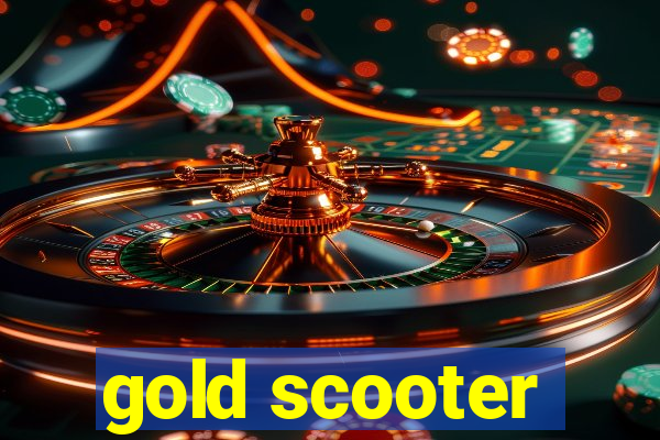 gold scooter