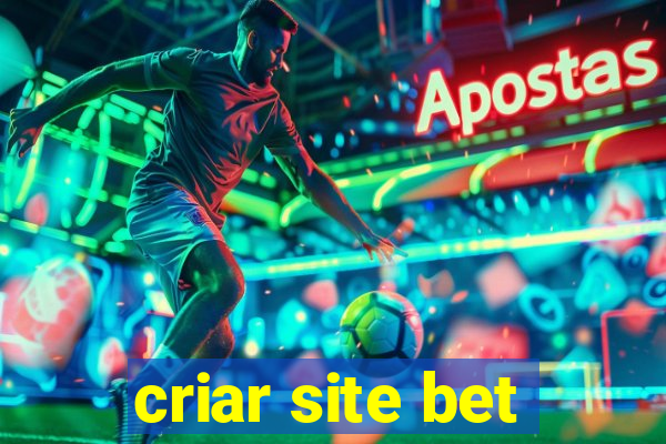 criar site bet