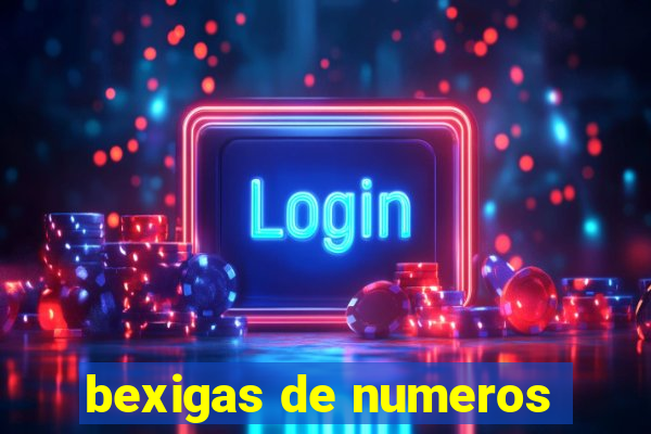 bexigas de numeros