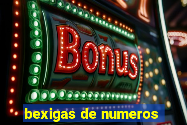 bexigas de numeros