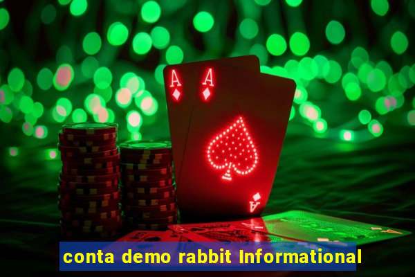 conta demo rabbit Informational