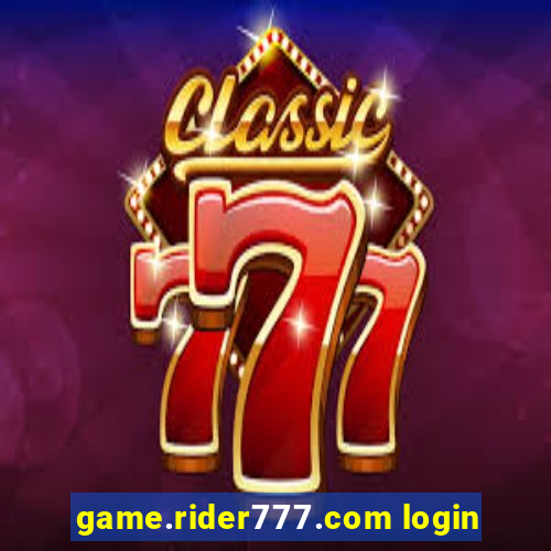 game.rider777.com login