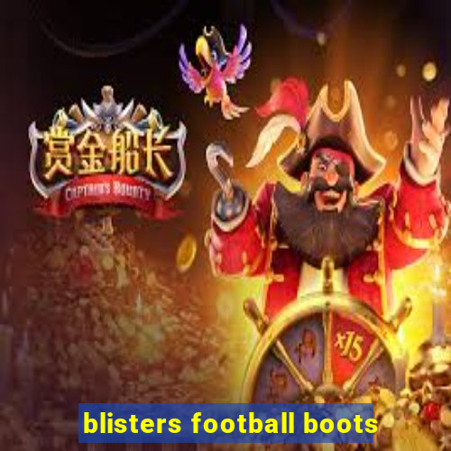 blisters football boots