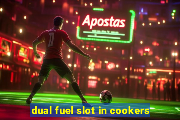 dual fuel slot in cookers