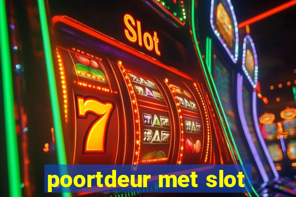 poortdeur met slot